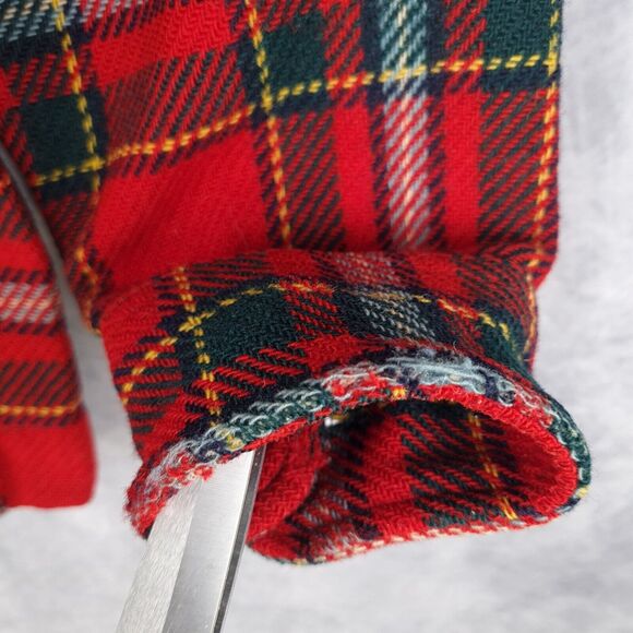 Vintage Pendleton Heavy Wool Shirt Jacket Mens Medium Red Tartan Plaid Relaxed - Picture 6 of 16